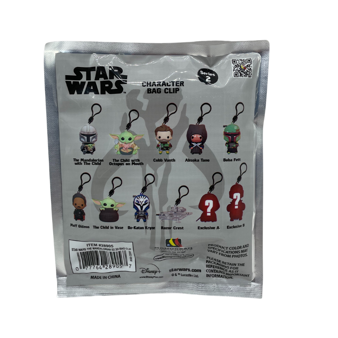 Star Wars Ahsoka Blind Bag Figural Bag Clip